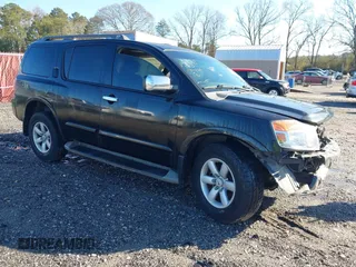 2011 Nissan Armada SV z VIN 5N1BA0ND8BN620355, wystawiony jako IAAI lot #41772269 z przebiegiem 216 695 mil mil oraz . Historia ofert i sprzedaży dostępna na DreamBid. Obrazek 1.