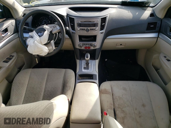 2010 Subaru Legacy 2.5i with VIN 4S3BMCA68A3241421, listed as a Copart auction lot 41120364 with 58,417 mi miles and Salvage Title. Bid and sale history available at carsss.com. Image 8.