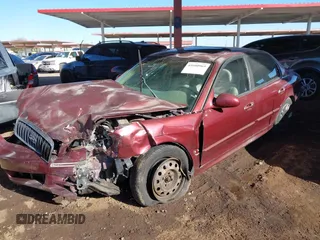 2004 Hyundai Sonata with VIN KMHWF25S44A944426, listed as a IAAI auction lot 41600969 with 1 mi miles. Bid and sale history available at carsss.com. Image 16.