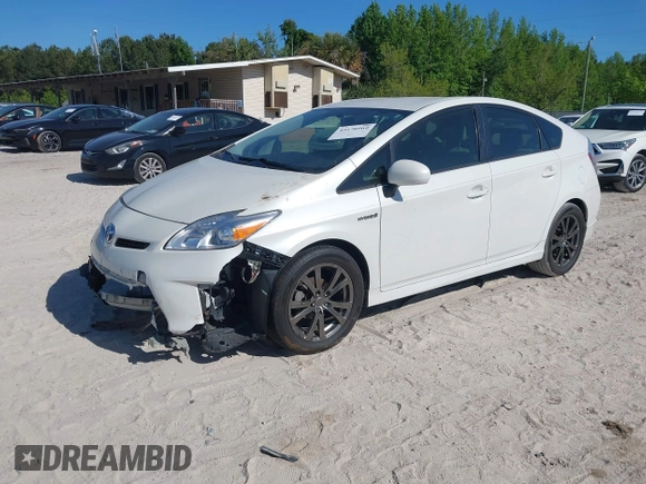 2013 Toyota Prius One z VIN JTDKN3DU6D0343264, wystawiony jako IAAI lot #42170569 z przebiegiem 124 533 mil mil oraz . Historia ofert i sprzedaży dostępna na DreamBid. Obrazek 2.
