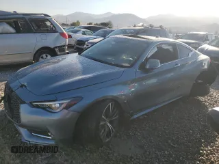 2019 Infiniti Q60 Luxe with VIN JN1EV7EL8KM290232, listed as a Copart auction lot 74073284 with 58,052 mi miles and Salvage Title. Bid and sale history available at DreamBid. Image 1.