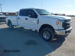 2022 Ford Super Duty F-250 SRW XL with VIN 1FT7W2B62NED79250, listed as a IAAI auction lot 41782783 with 125,933 mi miles. Bid and sale history available at carsss.com. Image 1.