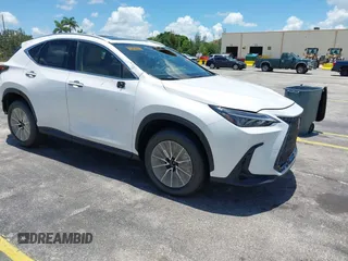 2025 Lexus NX 250 Premium with VIN 2T2GDCAZ5SC025045, listed as a IAAI auction lot 42577944 with Not provided miles and . Bid and sale history available at DreamBid. Image 1.