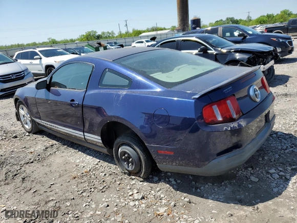 2010 Ford Mustang V6 with VIN 1ZVBP8ANXA5137610, listed as a Copart auction lot 52352175 with 173,848 mi miles and Clean Title. Bid and sale history available at carsss.com. Image 2.