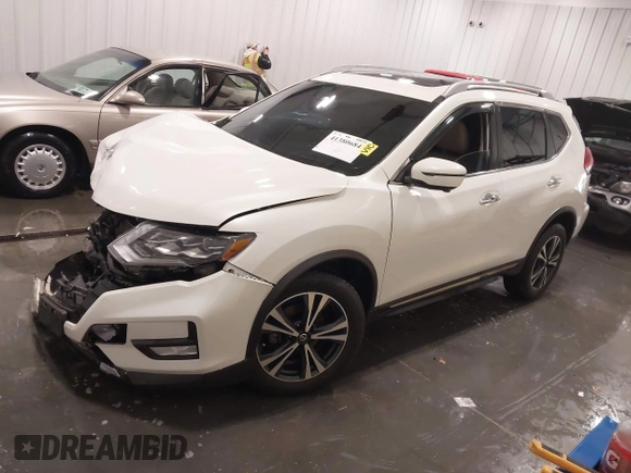 2017 Nissan Rogue SL with VIN 5N1AT2MV3HC810869, listed as a IAAI auction lot 41380684 with 78,729 mi miles. Bid and sale history available at carsss.com. Image 18.