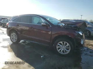 2018 Acura RDX with VIN 5J8TB4H30JL024765, listed as a Copart auction lot 46892415 with 114,661 mi miles and Salvage Title. Bid and sale history available at carsss.com. Image 4.