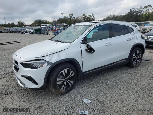 2024 Mercedes-Benz GLA with VIN W1N4N4HB8RJ616402, listed as a Copart auction lot 45942975 with NaN miles and Salvage Title. Bid and sale history available at carsss.com. Image 1.