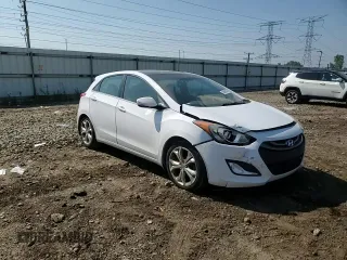 2013 Hyundai Elantra with VIN KMHD35LE2DU123175, listed as a Copart auction lot 59985055 with 136,503 mi miles and Salvage title. Bid and sale history available at DreamBid. Image 13.