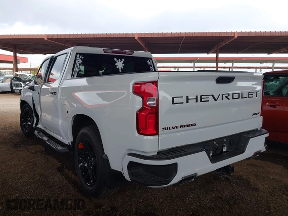 2023 Chevrolet Silverado 1500 with VIN 1GCPADE89PZ115977, listed as a IAAI auction lot 42025071 with 27,635 mi miles and . Bid and sale history available at DreamBid. Image 3.