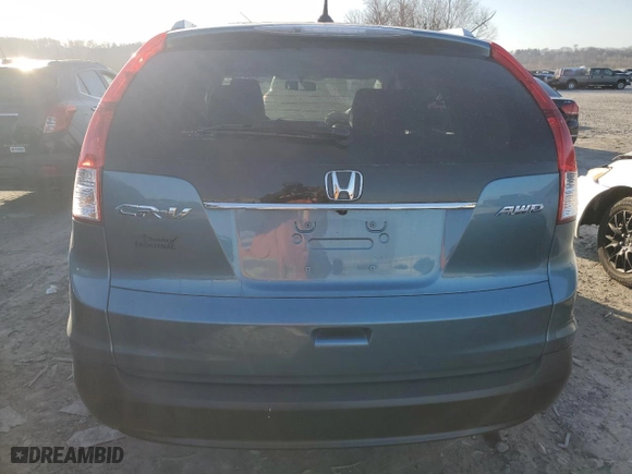 2013 Honda CR-V EX-L with VIN 5J6RM4H74DL024949, listed as a Copart auction lot 47647435 with 25,033 mi miles and Salvage Title. Bid and sale history available at carsss.com. Image 6.
