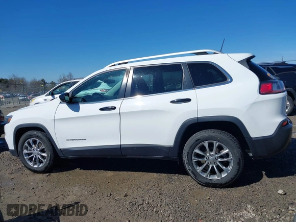2021 Jeep Cherokee Altitude with VIN 1C4PJLLBXMD164087, listed as a IAAI auction lot 41694113 with 76,352 mi miles. Bid and sale history available at carsss.com. Image 14.