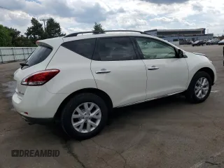 2014 Nissan Murano S with VIN JN8AZ1MWXEW529172, listed as a Copart auction lot 55863495 with 170,320 mi miles and Clean Title. Bid and sale history available at DreamBid. Image 3.