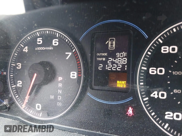 2005 Acura TSX with VIN JH4CL96805C035339, listed as a IAAI auction lot 42587430 with 212,221 mi miles and . Bid and sale history available at DreamBid. Image 16.
