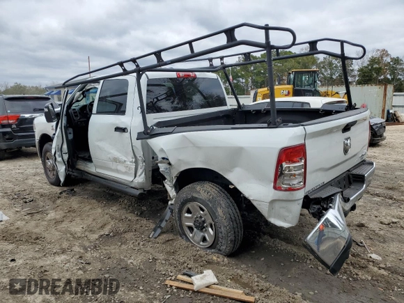 2024 Ram 2500 Tradesman with VIN 3C6UR5CLXRG194675, listed as a Copart auction lot 86159644 with 5,922 mi miles and Salvage Title. Bid and sale history available at carsss.com. Image 2.