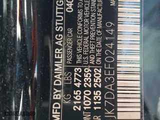 2014 Mercedes-Benz SL-Class SL 550 with VIN WDDJK7DA3EF024149, listed as a Copart auction lot 73850134 with 108,491 mi miles and Clean Title. Bid and sale history available at carsss.com. Image 12.