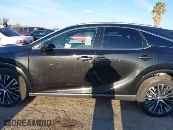 2023 Lexus RX with VIN 2T2BAMBA5PC007041, listed as a IAAI auction lot 41878284 with 25,122 mi miles. Bid and sale history available at carsss.com. Image 14.
