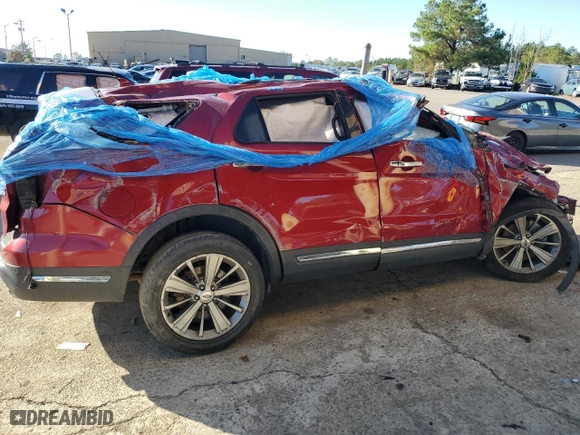 2018 Ford Explorer Limited with VIN 1FM5K7FH3JGA93493, listed as a Copart auction lot 79560194 with 0 mi miles and Salvage Title. Bid and sale history available at carsss.com. Image 3.