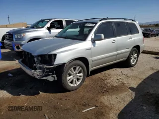 2007 Toyota Highlander Hybrid with VIN JTEGW21A570022789, listed as a Copart auction lot 48787285 with 132,054 mi miles and Salvage Title. Bid and sale history available at carsss.com. Image 1.