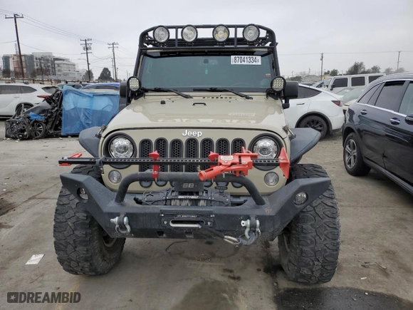 2018 Jeep Wrangler JK Unlimited Rubicon with VIN 1C4BJWFG4JL891312, listed as a Copart auction lot 87041334 with 51,286 mi miles and Salvage Title. Bid and sale history available at carsss.com. Image 5.