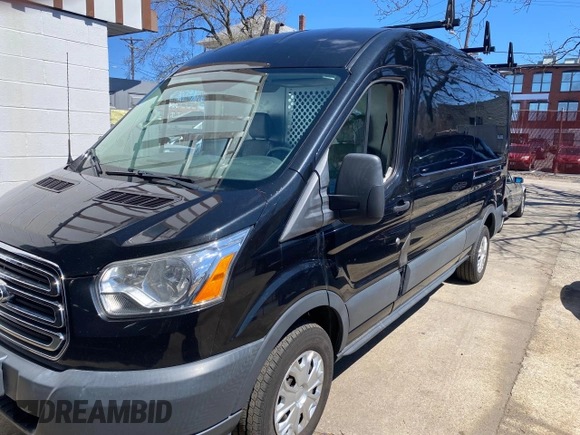 2015 Ford Transit Cargo with VIN 1FTNR2CMXFKA85769, listed as a Copart auction lot 53966365 with 147,051 mi miles and Clean title. Bid and sale history available at DreamBid. Image 1.