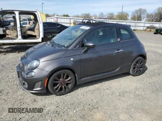 2014 FIAT 500 Abarth with VIN 3C3CFFJH3ET243822, listed as a Copart auction lot 48414065 with 49,652 mi miles and Clean Title. Bid and sale history available at carsss.com. Image 1.