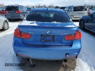 2013 BMW 3 Series 335i xDrive with VIN WBA3B9C56DF585606, listed as a Copart auction lot 46233045 with 213,218 mi miles and Salvage Title. Bid and sale history available at carsss.com. Image 6.