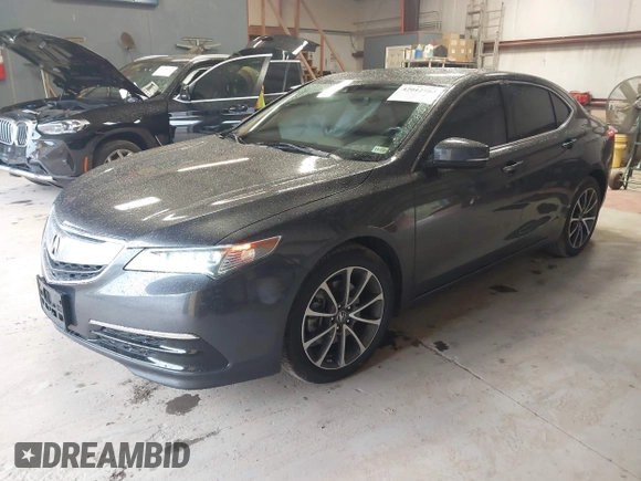 2015 Acura TLX Technology with VIN 19UUB2F53FA011945, listed as a IAAI auction lot 42012562 with 96,623 mi miles and . Bid and sale history available at DreamBid. Image 17.
