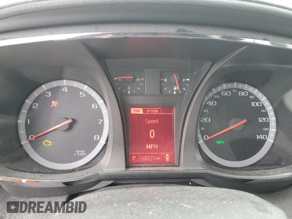2014 GMC Terrain SLE with VIN 2GKFLWE35E6312406, listed as a Copart auction lot 88688895 with 169,335 mi miles and Salvage title. Bid and sale history available at DreamBid. Image 9.