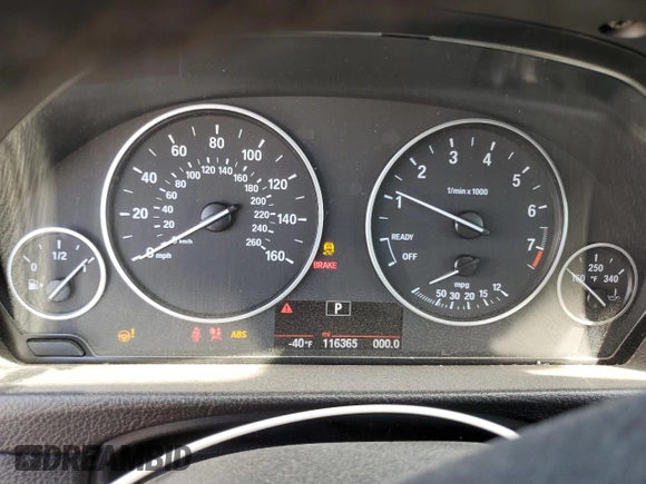2017 BMW 3 Series 320i with VIN WBA8E1G50HNU13933, listed as a Copart auction lot 47787075 with 116,365 mi miles and Salvage Title. Bid and sale history available at carsss.com. Image 9.