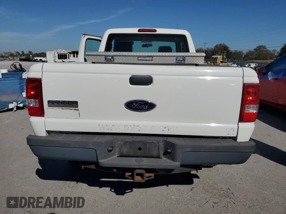 2011 Ford Ranger with VIN 1FTLR1EE0BPA14164, listed as a Copart auction lot 77312154 with 90,705 mi miles and Salvage Title. Bid and sale history available at DreamBid. Image 6.
