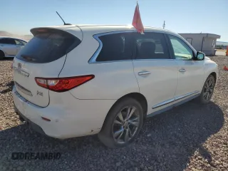 2013 Infiniti JX35 with VIN 5N1AL0MN5DC309903, listed as a Copart auction lot 55463665 with 186,669 mi miles and Clean Title. Bid and sale history available at carsss.com. Image 3.