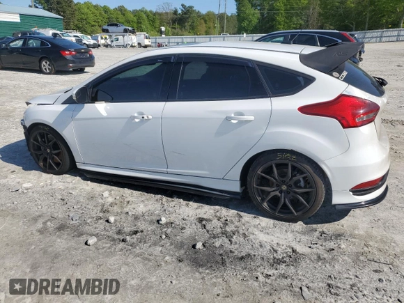 2018 Ford Focus ST with VIN 1FADP3L94JL208705, listed as a Copart auction lot 52069925 with 93,948 mi miles and Salvage Title. Bid and sale history available at DreamBid. Image 2.