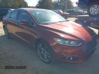 2014 Ford Fusion Titanium with VIN 3FA6P0K94ER386291, listed as a IAAI auction lot 41737097 with 157,303 mi miles. Bid and sale history available at carsss.com. Image 1.