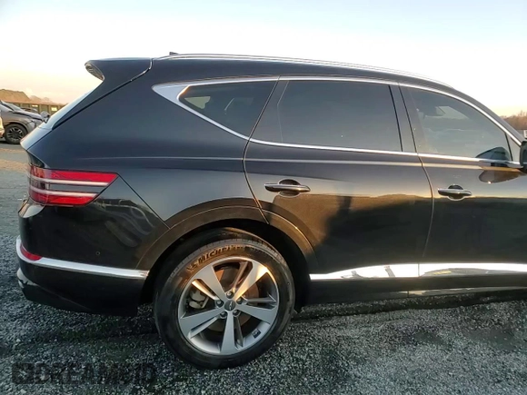 2021 Genesis GV80 with VIN KMUHCESC0MU066638, listed as a Copart auction lot 46548025 with Not provided miles and Salvage title. Bid and sale history available at DreamBid. Image 14.