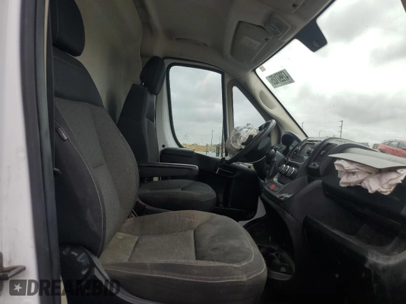 2017 Ram ProMaster Cargo with VIN 3C6TRVDG5HE550263, listed as a Copart auction lot 47997125 with 54,731 mi miles and Salvage Title. Bid and sale history available at carsss.com. Image 12.