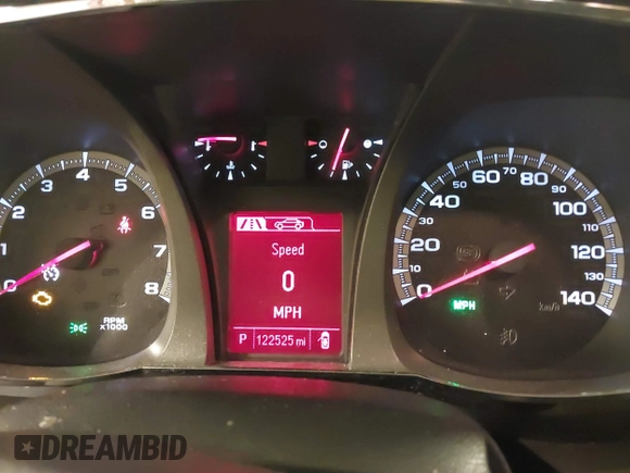 2016 GMC Terrain SLE with VIN 2GKFLSEK9G6155286, listed as a IAAI auction lot 41412562 with 122,525 mi miles. Bid and sale history available at carsss.com. Image 7.