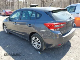 2021 Subaru Impreza with VIN 4S3GTAB63M3715761, listed as a IAAI auction lot 42095438 with 18,295 mi miles and . Bid and sale history available at DreamBid. Image 3.
