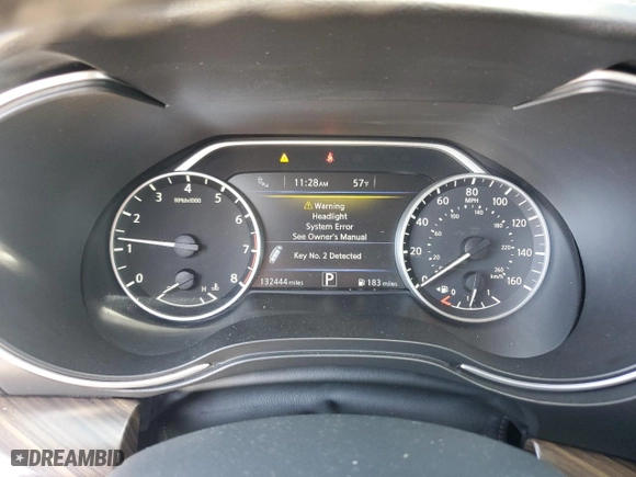 2018 Nissan Maxima SL with VIN 1N4AA6AP6JC392570, listed as a Copart auction lot 50421605 with 132,444 mi miles and Salvage Title. Bid and sale history available at carsss.com. Image 9.