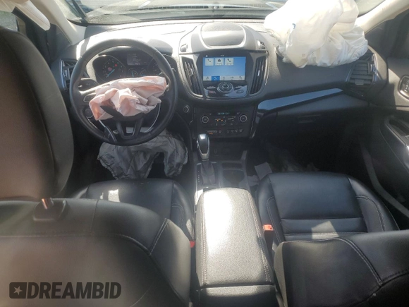 2019 Ford Escape Titanium with VIN 1FMCU0J99KUB10731, listed as a Copart auction lot 53433825 with 152,280 mi miles and Salvage title. Bid and sale history available at DreamBid. Image 8.