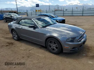 2014 Ford Mustang V6 with VIN 1ZVBP8EM4E5250198, listed as a Copart auction lot 58144085 with 154,677 mi miles and Salvage title. Bid and sale history available at DreamBid. Image 4.