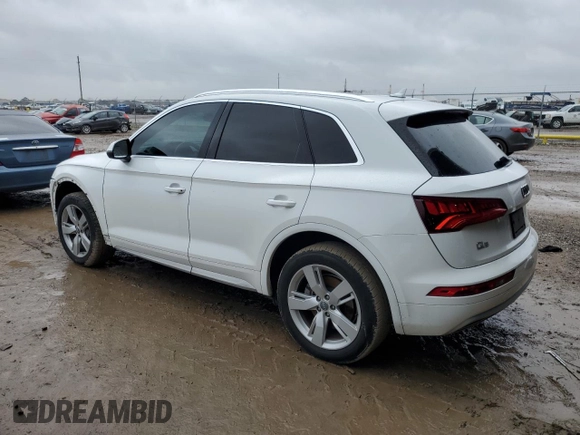 2019 Audi Q5 Premium with VIN WA1ANAFY7K2076311, listed as a Copart auction lot 42499015 with 92,034 mi miles and Salvage Title. Bid and sale history available at carsss.com. Image 2.