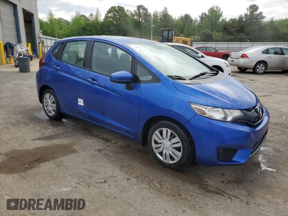 2016 Honda Fit LX with VIN JHMGK5H51GX023597, listed as a Copart auction lot 54264975 with 83,528 mi miles and Salvage Title. Bid and sale history available at carsss.com. Image 4.