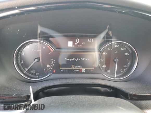 2023 Cadillac XT5 AWD Premium Luxury with VIN 1GYKNDR4XPZ153623, listed as a Copart auction lot 77071324 with 26,292 mi miles and Non Repairable. Bid and sale history available at DreamBid. Image 9.