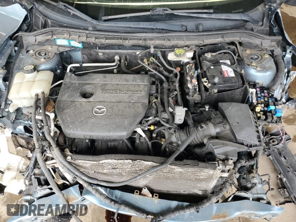 2010 Mazda 3 i SV with VIN JM1BL1SF2A1135533, listed as a Copart auction lot 52078105 with Not Provided miles and Salvage Title. Bid and sale history available at DreamBid. Image 11.