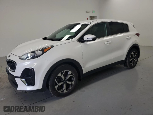 2021 Kia Sportage LX with VIN KNDPM3AC8M7893044, listed as a Copart auction lot 54441955 with 112,011 mi miles and Clean Title. Bid and sale history available at carsss.com. Image 1.