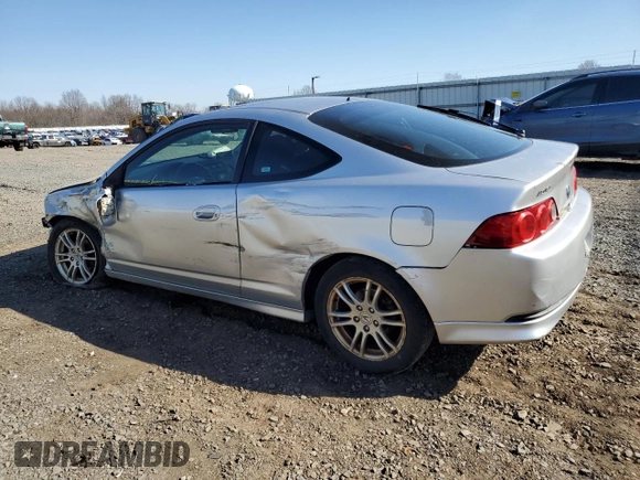 2006 Acura RSX with VIN JH4DC54846S018583, listed as a Copart auction lot 48508425 with 216,206 mi miles and Salvage Title. Bid and sale history available at carsss.com. Image 2.