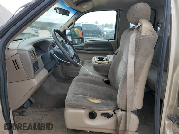 2001 Ford Super Duty F-250 XL with VIN 1FTNX20L01EB96534, listed as a Copart auction lot 53392625 with 319,509 mi miles and Salvage Title. Bid and sale history available at carsss.com. Image 7.