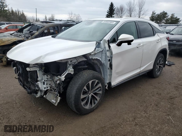 2021 Lexus RX with VIN 2T2HZMDA7MC283040, listed as a Copart auction lot 83882564 with 171,013 mi miles and Salvage Title. Bid and sale history available at carsss.com. Image 1.