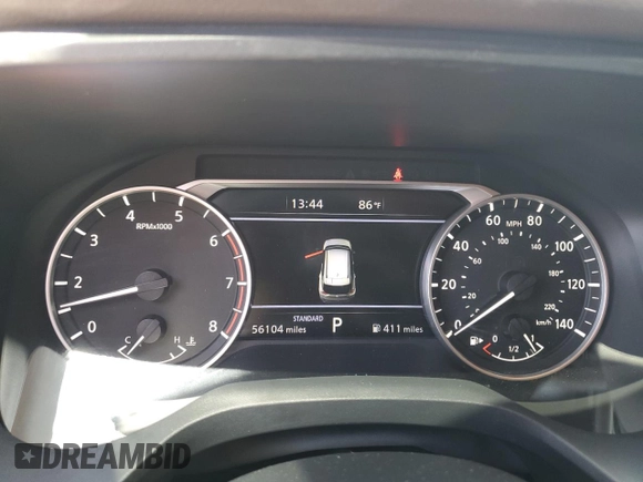 2022 Nissan Rogue S with VIN 5N1BT3AA3NC709144, listed as a Copart auction lot 56034605 with 56,104 mi miles and Salvage title. Bid and sale history available at DreamBid. Image 9.