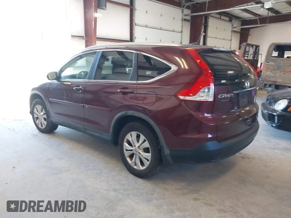 2013 Honda CR-V EX-L with VIN 5J6RM4H70DL042591, listed as a IAAI auction lot 41683411 with 99,577 mi miles. Bid and sale history available at carsss.com. Image 3.